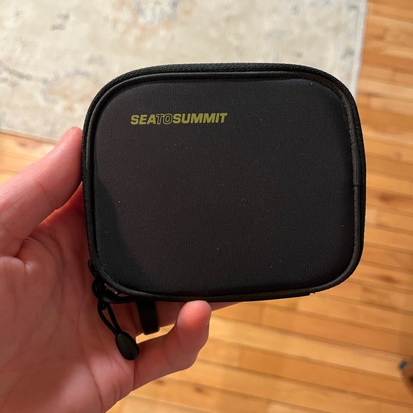 sea to summit Other - Sea to Summit Travel Wallet RFID Protection Cordura Fabric Green Black Small